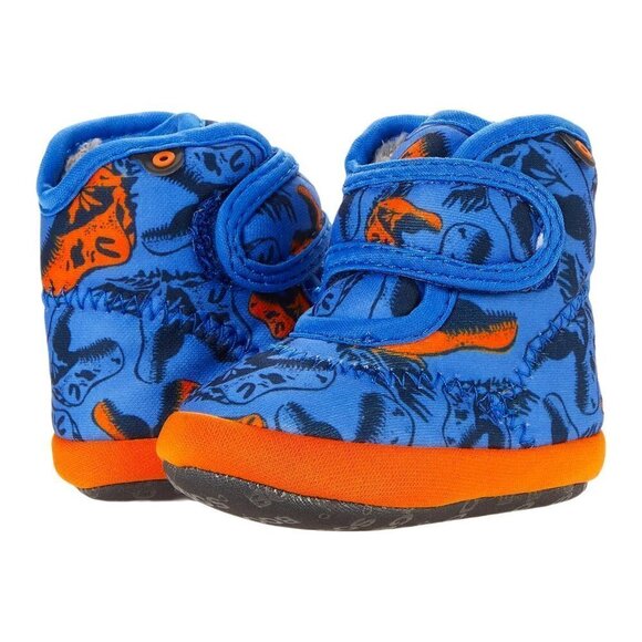 Bogs Other - Bogs Boys Dino Blue Winter Booties